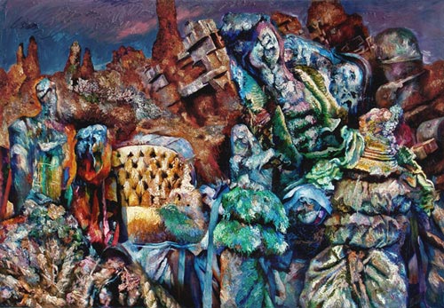 21世纪地球人遗址 150×104cm