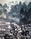 涛漓小镇渔家 145×180cm  2006年