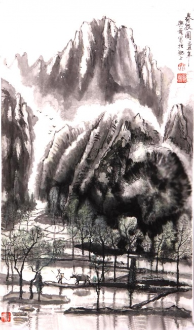 春牧图
