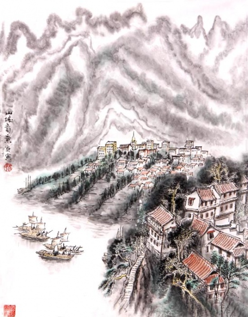 山城春意