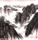 黄山松云图（一）