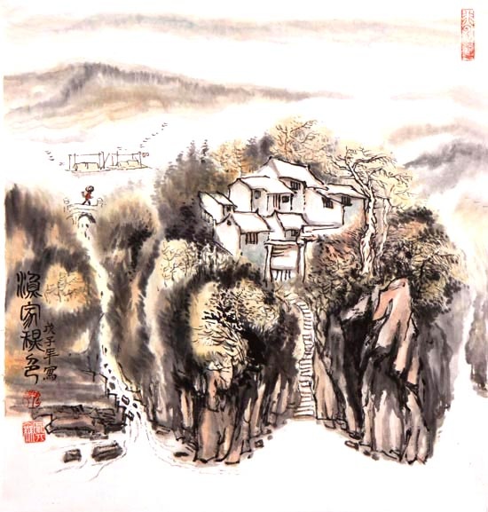 渔家秋色