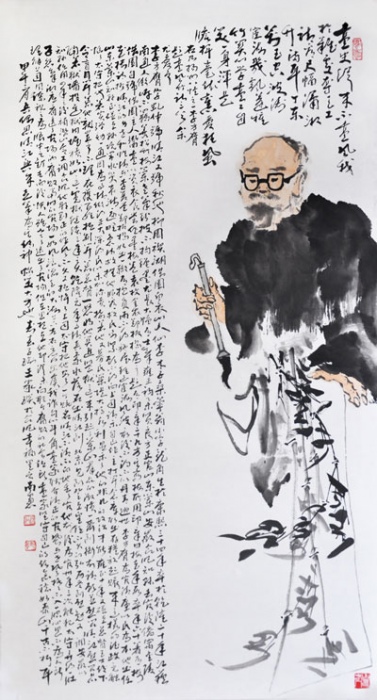 李方膺像