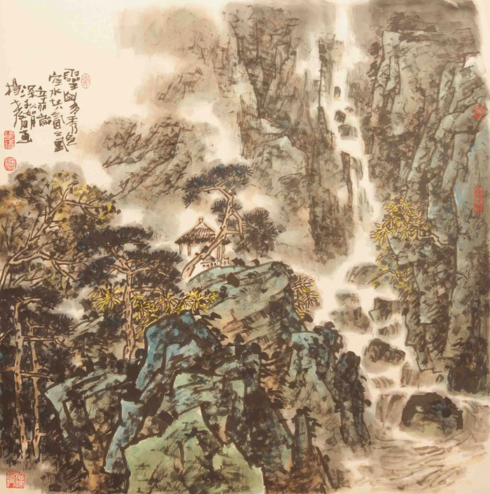 空水共氤氲