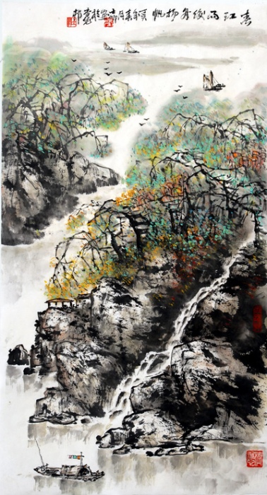 春江雨后