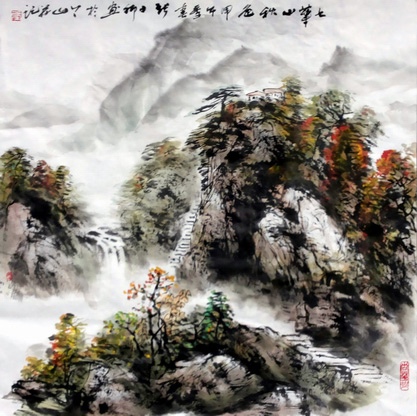 七花山秋色