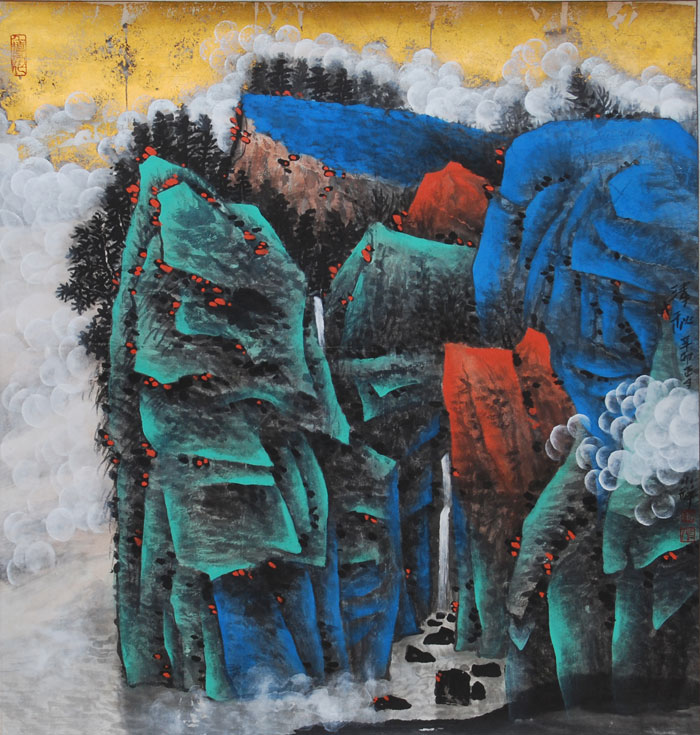 云起山间